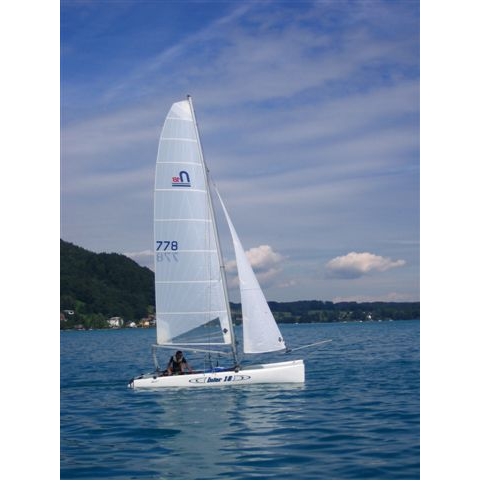 Katamaran&nbsp;Nacra&nbsp;Inter 18&nbsp;&Ouml;stereich&nbsp;Binnen&nbsp;Bild 1